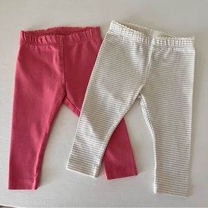 Tea Collection Baby Leggings Bundle - 3-6M